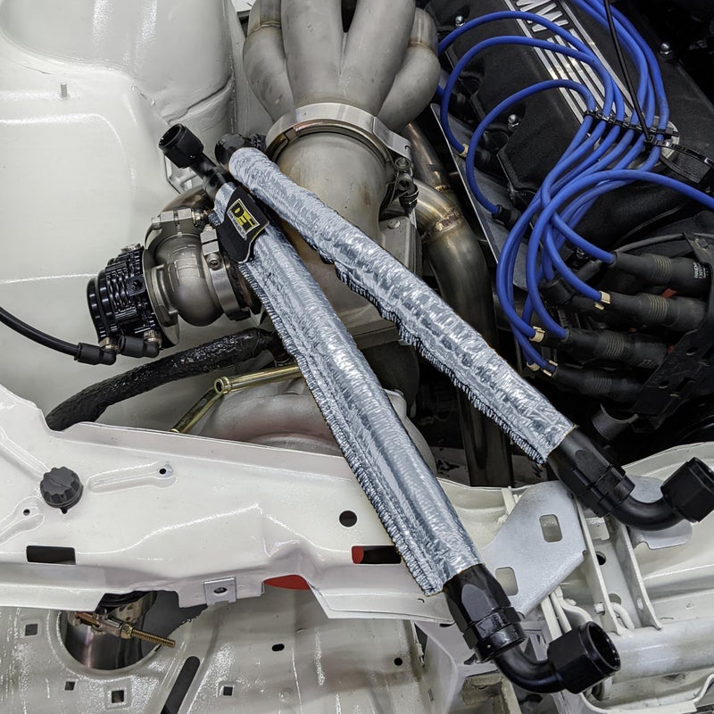 Design Engineering 10418 - Heat Sheath 1/2" I.D. x 3ft Aluminized Sleeving for Ultimate Hi-Temp Protection - Image 3